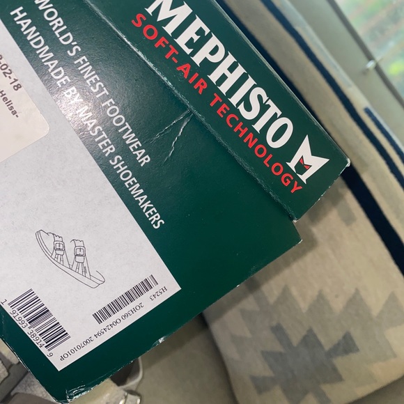 Mephisto Helisa silver edison women’s sandals comfort NWB 36/6 - Picture 9 of 9